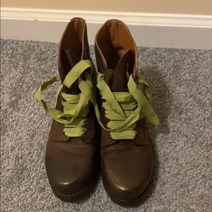 Brand new combat boots from Barneys New York